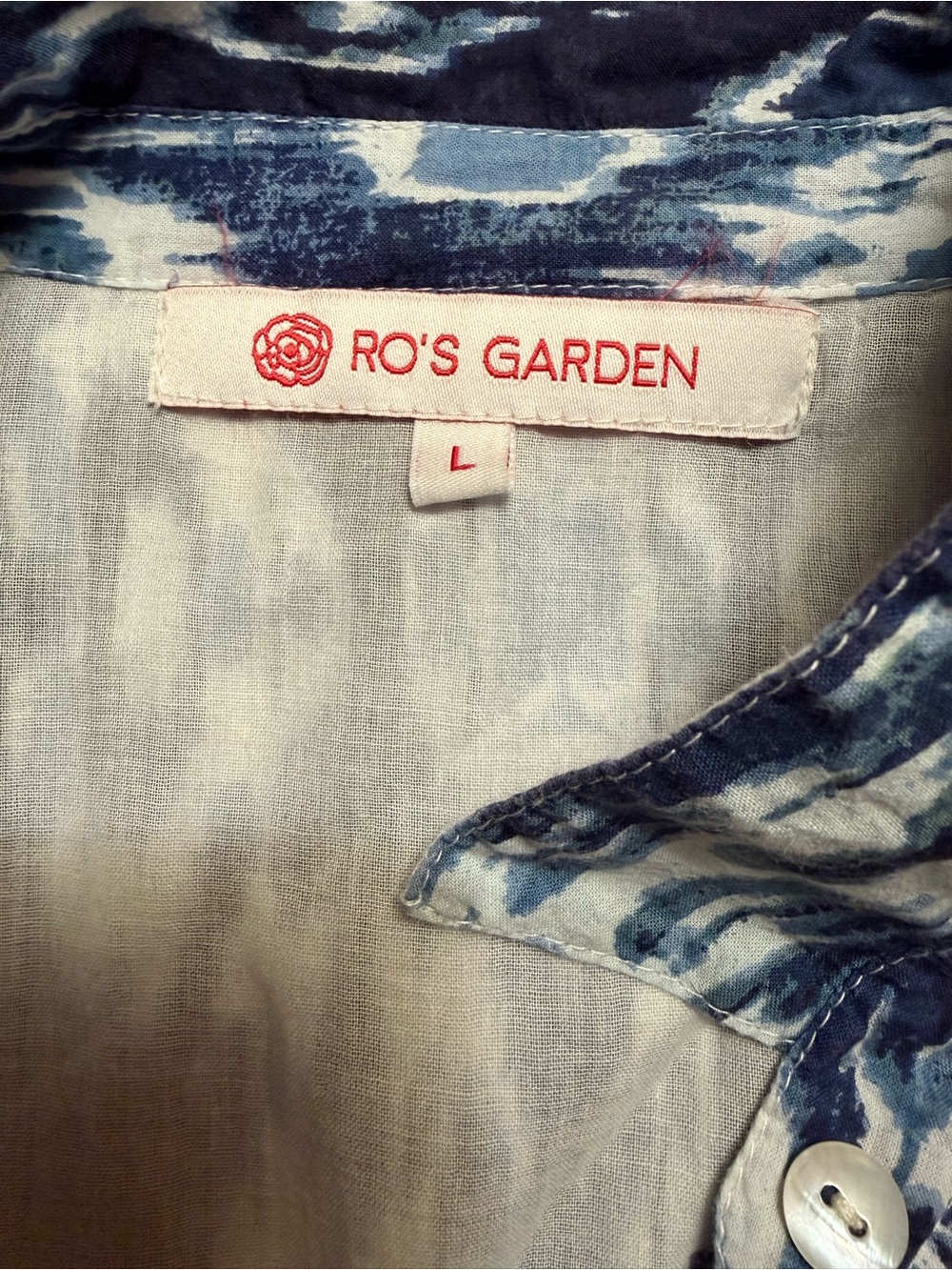 Ro’s Garden size large dress